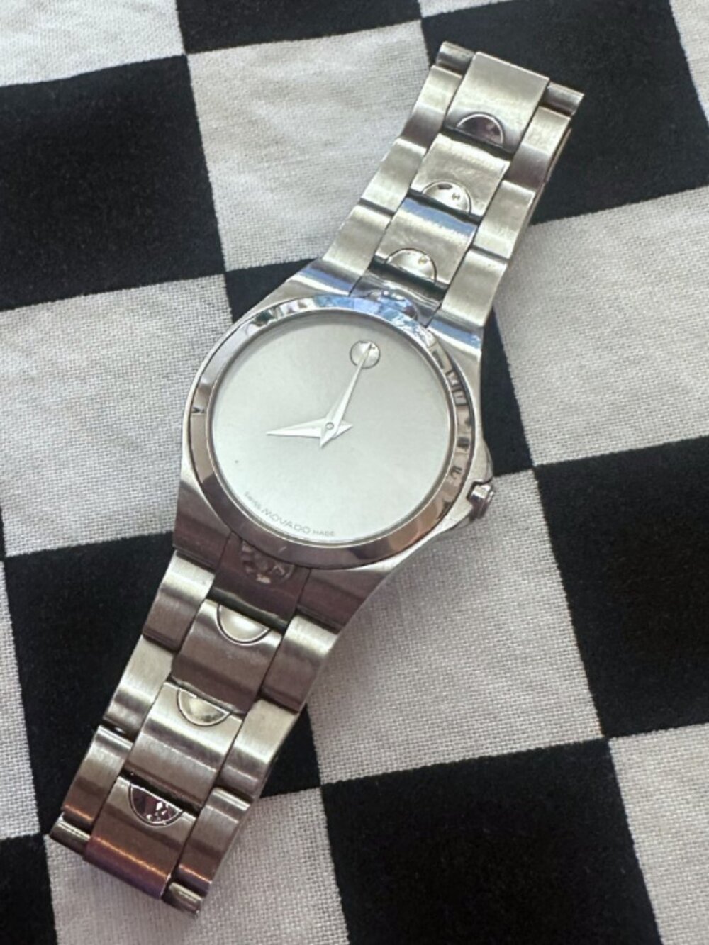 MOVADO Stainless Steel & Sapphire Crystal Watch